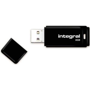 Integral INFD8GBBLK USB flash drive 8 GB USB Type-A 2.0 Zwart