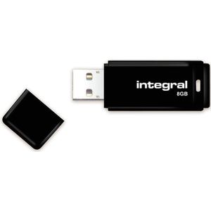 Integral - 8 GB USB 2.0 stick zwart