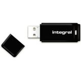 Integral USB Stick 64GB - USB 2.0 - Zwart - Windows - Mac - Linux