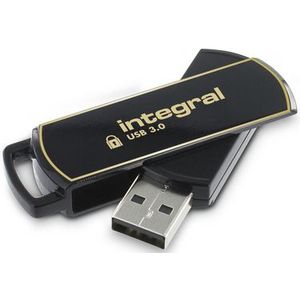 Integral INFD16GB360SEC3.0 USB flash drive 16 GB USB Type-A 3.2 Gen 1 (3.1 Gen 1) Zwart, Goud