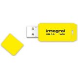 Integral INFD16GBNEONYL3.0 USB flash drive 16 GB USB Type-A 3.2 Gen 1 (3.1 Gen 1) Geel