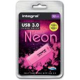 Integral Neon USB 3.0 32GB USB flash drive USB Type-A 3.2 Gen 1 (3.1 Gen 1) Roze
