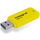 Integral INFD32GBNEONYL3.0 USB flash drive 32 GB USB Type-A 3.2 Gen 1 (3.1 Gen 1) Geel