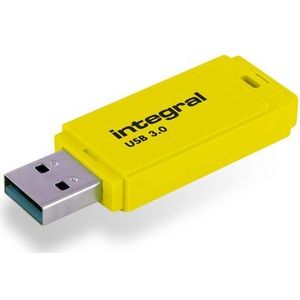 Integral INFD32GBNEONYL3.0 USB flash drive 32 GB USB Type-A 3.2 Gen 1 (3.1 Gen 1) Geel