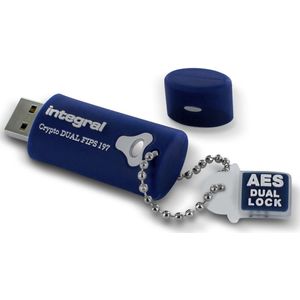Integral INFD16GCRYDL3.0197 USB flash drive 16 GB USB Type-A 3.2 Gen 1 (3.1 Gen 1) Blauw