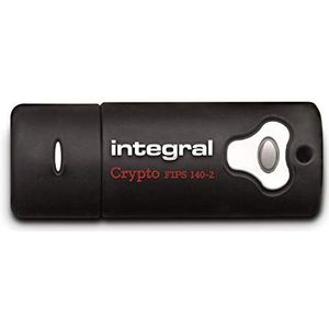 Integral USB-stick, 4 GB, USB 3.0, crypto-encryptie, AES-256, Fips 140-2 gecertificeerd