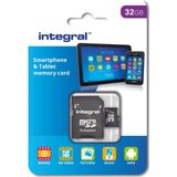 Integral INMSDH32G10-90SPTAB flashgeheugen 32 GB MicroSD UHS-I