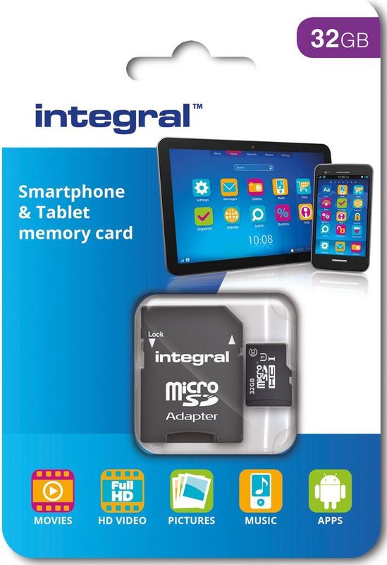Integral INMSDH32G10-90SPTAB flashgeheugen 32 GB MicroSD UHS-I