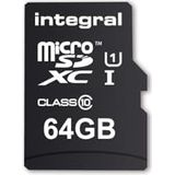 Integral MicroSD 64GB + Adapter (90MB/s Class 10)