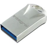 Integral 128 GB USB-geheugen 3.2 Gen 1 Flash Drive Fusion met metalen behuizing, tot 110 MB/s