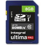 Integral INSDH8G10-80U1 flashgeheugen 8 GB SD UHS-I
