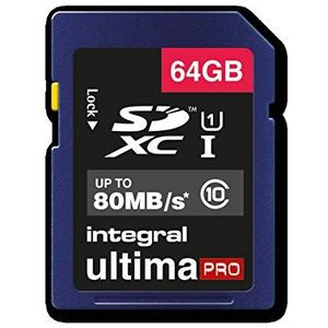 Integral INSDX64G10-80U1 flashgeheugen 64 GB SD UHS-I