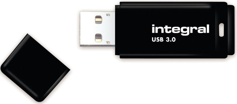 Integral INFD16GBBLK3.0 USB flash drive 16 GB USB Type-A 3.2 Gen 1 (3.1 Gen 1) Zwart