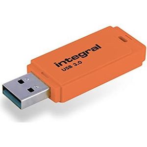 Integral 128 GB Neon Oranje USB 3.0 Geheugenstick