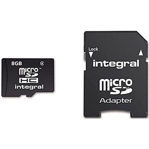 Integral Micro SDHC 8GB - Class 10 - Ultra - Geheugenkaart