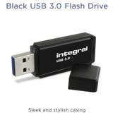 Integral - USB Stick - 128 GB - Zwart - USB 3.2