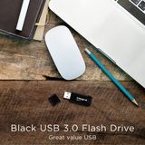 Integral - 3.0 USB Flash Drive - USB Type-A 3.2 Gen 1 - Zwart - 256 GB