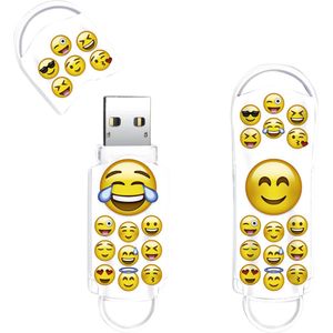 Usb-stick integral 64gb 2.0 emoji | Blister a 1 stuk