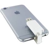 Integral - iShuttle - USB-stick - Wit - Zilver - 32 GB