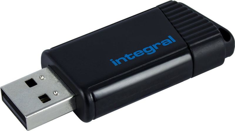 Integral INFD16GBPULSEBL USB flash drive 16 GB USB Type-A 2.0 Blauw