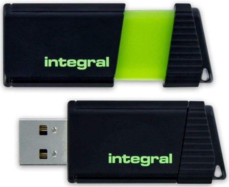 Integral USB Stick 2.0 Pulse 128GB Groen