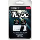 Integral Turbo USB 3.0 stick, 64 GB