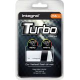 Integral INFD256GBTURBWH3.0V2 USB flash drive 256 GB USB Type-A 3.2 Gen 1 (3.1 Gen 1) Wit