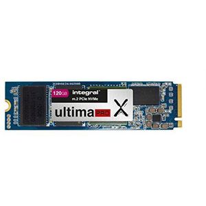 Integral 120 GB UltimaPro X M.2 2280 PCIe NVMe Solid State Drive - Groen