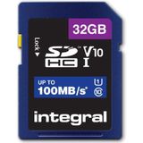 Geheugenkaart Integral SDHC V10 32GB