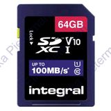 Integral INSDX64G-100V10 flashgeheugen 64 GB SD UHS-I