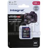 Geheugenkaart Integral SDXC V30 128GB