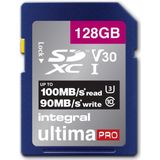 Geheugenkaart Integral SDXC V30 128GB