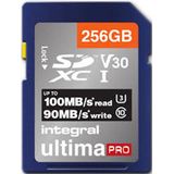 Geheugenkaart Integral SDXC V30 256GB