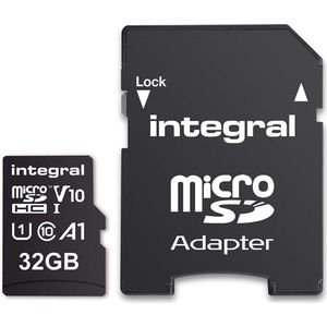 Geheugenkaart Integral microSDHC V10 32GB