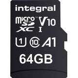 Geheugenkaart Integral microSDXC V10 64GB