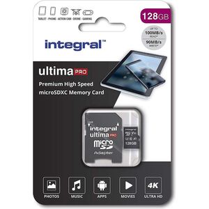 Geheugenkaart Integral microSDXC V30 128GB