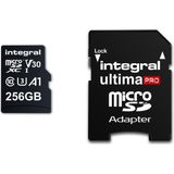 Integral Micro SD Geheugenkaart 256GB - Zwart