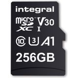 Integral Micro SD Geheugenkaart 256GB - Zwart