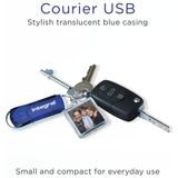 Integral INFD256GBCOU USB flash drive 256 GB USB Type-A 2.0 Blauw, Zilver