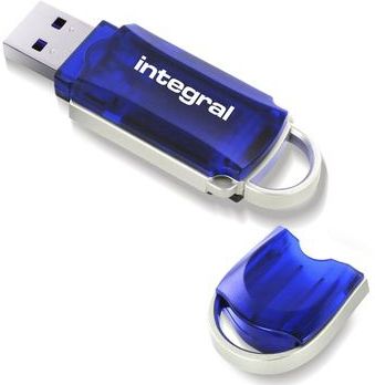 Integral INFD256GBCOU USB flash drive 256 GB USB Type-A 2.0 Blauw, Zilver