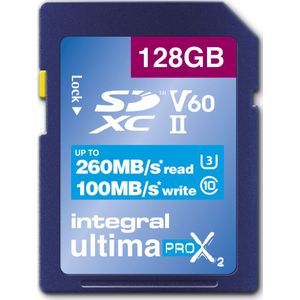 Integral INSDX128G-260/100U2 flashgeheugen 128 GB SD UHS-II