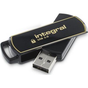 Integral INFD1TB360SEC3.0 USB flash drive 1,02 TB USB Type-A 3.2 Gen 1 (3.1 Gen 1) Zwart, Goud