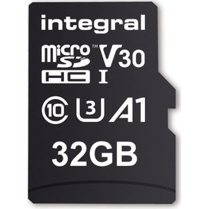 Integral - INMSDH32G-100V30 - Geheugenkaart - Zwart - 32 GB - UHS-I