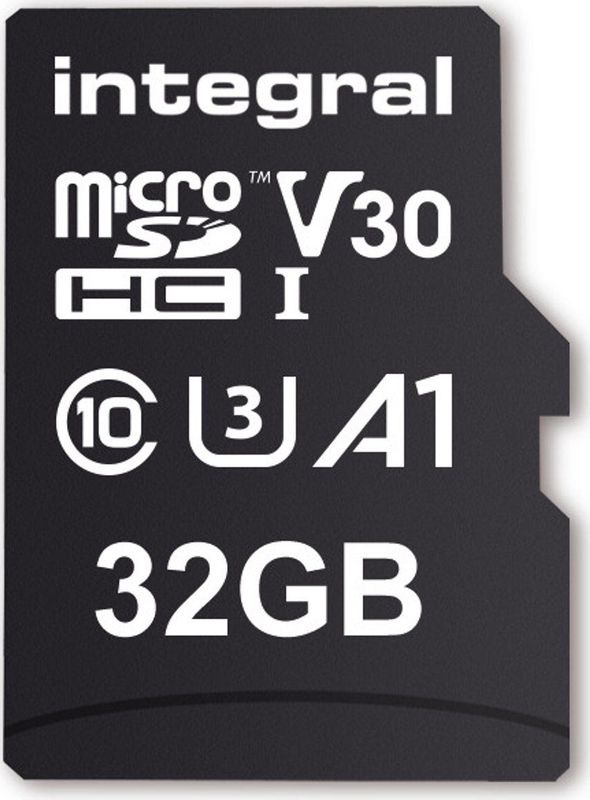 Integral - INMSDH32G-100V30 - Geheugenkaart - Zwart - 32 GB - UHS-I