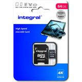 Integral Integral SDXC Geheugenkaart 64 GB  Zwart