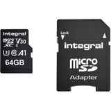 Integral - Micro SDXC Geheugenkaart - 64 GB - Class 10