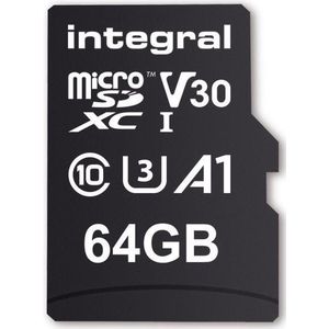 Integral - Micro SDXC Geheugenkaart - 64 GB - Class 10