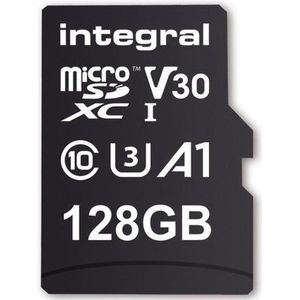 Integral MSDX128G100V30 Microsdxc / SD Geheugenkaart 128 GB