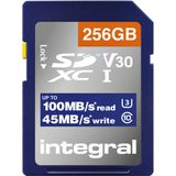Integral - SDXC Geheugenkaart - 256 GB - Class 10 - Hoge Snelheid