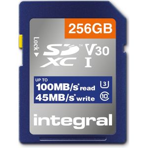 Integral - SDXC Geheugenkaart - 256 GB - Class 10 - Hoge Snelheid
